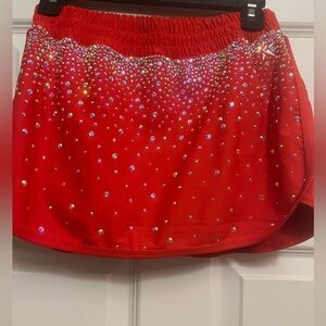 Rebel Athletic Rhinestone Embellished Skirt